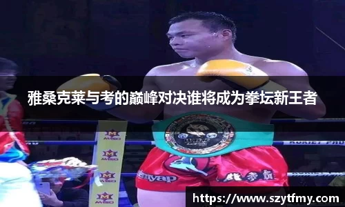 雅桑克莱与考的巅峰对决谁将成为拳坛新王者